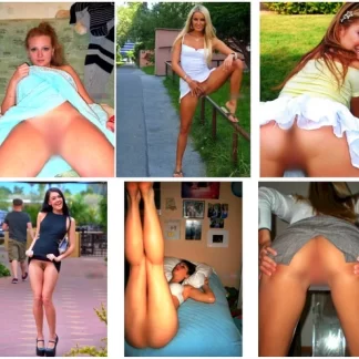 Девушки без трусиков на частных фото (35 фото)