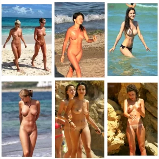 Девушки и женщины - начинающие нудисты (53 фото)