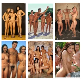 Голые девушки с друзьями и подругами (35 фото)