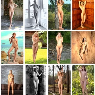 Стройные и красивые девушки в полный рост голышом (43 фото)