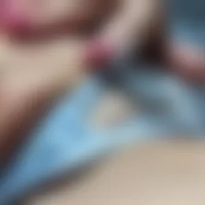 Половые губы женщины прилично увеличились в размерах